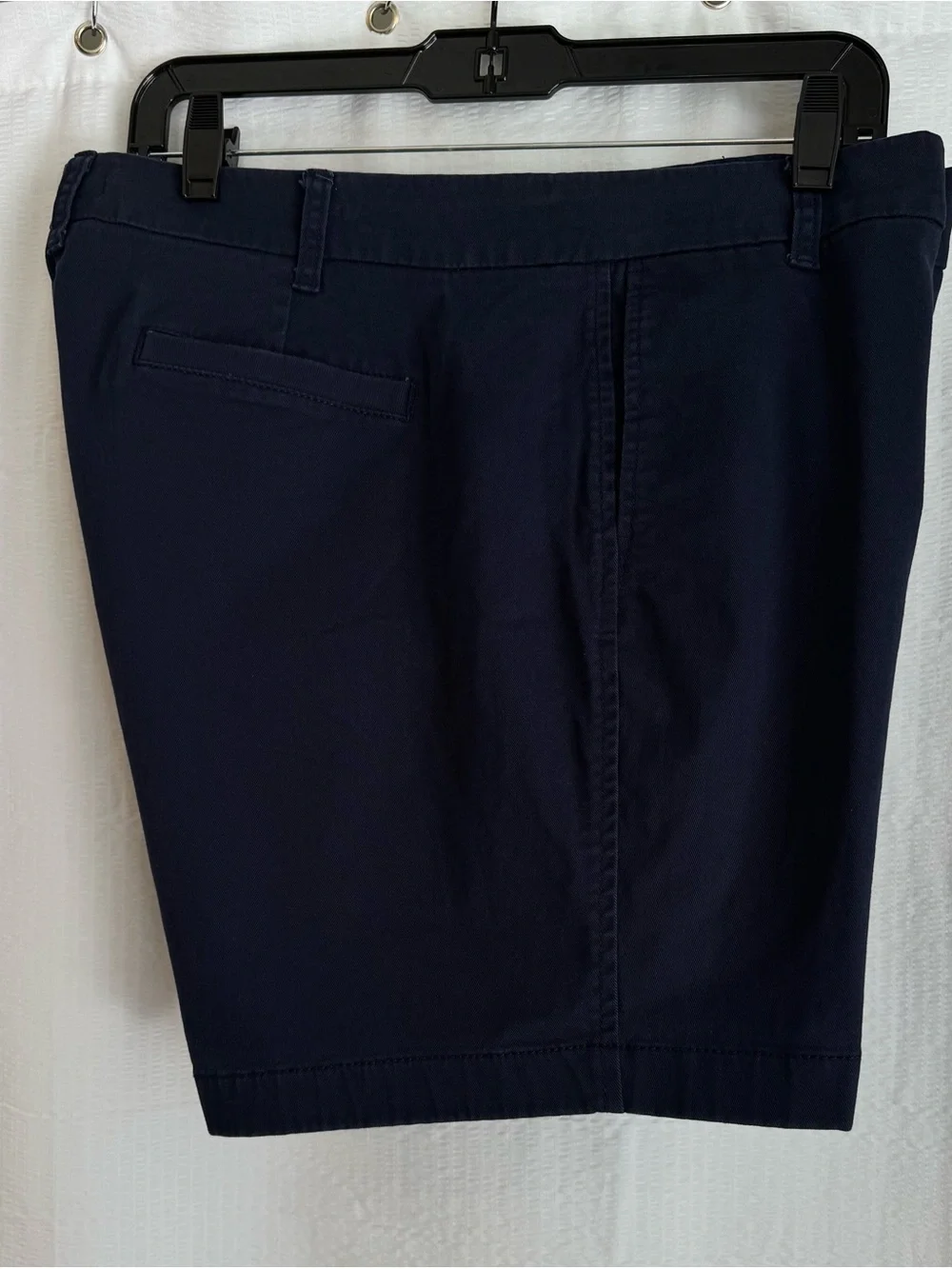 J. Crew Stretch Chino Navy Classic Shorts 7” inseam